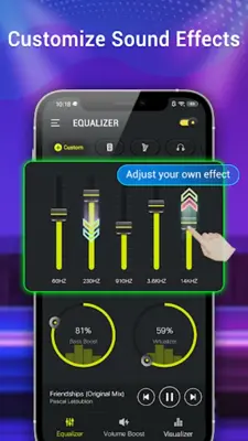 Bass Booster & Equalizer android App screenshot 6